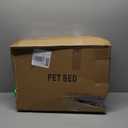 WNPETHOME XXXL Big Dog Bed, Washable Dog Couch with Removable Waterproof Cover, Orthopedic Large Pet Sofa Bed with Bolster Sides for Sleeping (Grey)