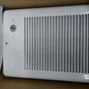 Electric Wall Heater CSC152TW Complete Unit wiht Adjustable Thermostat, Wall Mounted Electric Heater for Indoor Use, Fast Heating, 5120/3840 BTU, 240/208 Volt, 1500/1125 Watt, White