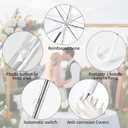 ANABIUP 15-Pack Wedding Umbrellas, Windproof Bulk with Thank You Tags, Large Dome Guest Favors for Wedding Party & Outdoor Photography Without Basket