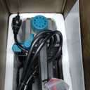 Orion Motor Tech Vacuum Pump, 3.5 cfm 1/4 hp HVAC Single Stage Vacuum Pump for R12 R22 R134a R410a R502, Auto AC Vacuum Pump Kit for Automotive Air Conditioner Resin Degassing & More, Oil Included (Grey)