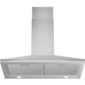 450 CFM 30 inch Range Hood, Stainless Steel Wall Mount Vent Hood, Convertible to Ductless/Ducted with LED Lights, 3 Speed Exhaust Fan