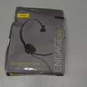 Jabra Engage 50 II Wired Mono Headset - Noise-Cancelling 3-Mic Technology and USB-A Cable, Ultra-Lightweight - Works with All Leading Unified Communications Platforms Such as Zoom & Unify - Black