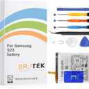 Original for Samsung Galaxy S23 5G Battery Replacement EB-BS911ABY SM-S911B SM-S911U SM-S911U1 SM-S911N Standard Capacity Battery Include Complete Repair Tools kit