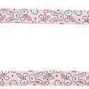 Elegant little tail Dog Leash, Dog Collar with Leash, Strong Dog Leashes Soft Cotton Handle Leash Holiday Durable Pet Leashes for Small Medium Large Dogs (Medium (Pack of 1), Bunny Pink)