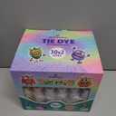 30 Colors Tie Dye Kit, Tie Dye Set for Kids, Pre-Filled Tye Dye Bottles, Non Toxic Permanent Fabric Dye Art Set, Easy DIY Fabric Art - Create Fun (30 Colors)