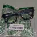 livho Oversized Blue Light Blocking Glasses for Woman and Men - Rectangle Fashion Glasses for Computer, Chic Preppy Frame (*Coco Tortoise)