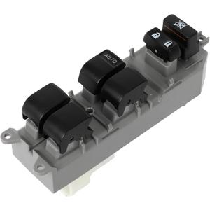 CCIYU Master Power Window Switch 84820-02190 84820-06100 Front Driver Window Control Switch Fit 2007-2012 for Toyota Camry, 2007-2014 Corolla, 2008-2013 Highlander, 2009-2014 Matrix, 2006-2012 RAV4