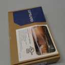 LUMILAND Wired LED Puck Lights 120V (2.7Wx5) Plug-in Lighting Warm White, LED Cabinet Light for Kitchen Can Be Surface Mount or Recess Mount, Black (3000K)