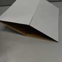6x6x6 Shipping Boxes for Small Business,40 Pack White Corrugated Cardboard Box for Packaging, Mailing, Storage
