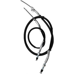 JZGRDN LH & RH Parking Brake Cable 54005-1189 54005-1190 Compatible with 1997-2004 Kawasaki Mule 520 550 Models