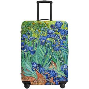 URBEST Luggage Cover Protector Suitcase Anti Scratch Dirt Covers, Fits 31"-32" Luggage Irises in the Garden