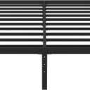Upcanso 16 Inch Queen Bed Frame No Box Spring Required, Metal Platform Queen Size Bed Frames with 14 Inch Storage, 3,500 lbs Heavy Duty Steel Slats Support, Easy Assembly Mattress Foundation