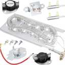 Dryer Heating Element Kit by SupHomie - Compatible with Whirlpool WED6620HC0 WED6620HC1 WED6620HC2 WED6620HW0 WED6620HW1 WED6620HW2 WED7120HW0 WED7120HW1 WED7120HC1