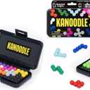 Educational Insights Kanoodle - Original 3D Brain Teaser Puzzle, Single Player Mind Challenge Toys, Handheld Travel Games, Challenging Logic Puzzles and Gifts for Kids, Teens & Adults Ages 7+ (Medium (Pack of 2))