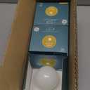 GE LED+ Dusk to Dawn A19 LED Light Bulbs, Automatic On/Off Outdoor Light, 8.5W, Soft White (3 Pack)
