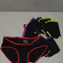 Nalwort Girls Panties Big Kids Cotton Underwear for Teens Briefs Pack of 8 XL- 12-14 Years