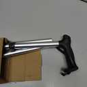 REHAND Walking Cane - Foldable, Adjustable, Collapsible Walking Canes for Men & Women, Heavy Duty All Terrain Tip, with Travel Bag | Walking Sticks for Seniors & Adults (SILVER)