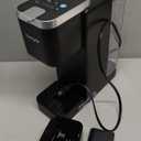 Tastyle Single Serve Coffee Maker, Iced and Hot Coffee Machine for K Cup & Grounds, Compact Design, 40oz Removable Water Reservoir, 6 to 24 Oz Brew Sizes, Fits 7.3" Travel Mug, Black