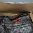 Milwaukee Leather Men's Wreck Distressed Brown Leather Motorcycle Vest - LKM3795-3X-Large