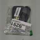 Bocasal Crossbody Wallet Case for iPhone 17, RFID Blocking PU Leather Zipper Handbag Purse Flip Cover, Kickstand Folio Case with Card Slots Holder Wrist Strap Lanyard 5G 6.3 Inch (Black)