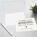 Alzombi Funny Snoring Anniversary Card for Husband Wife, Cute Birthday Card for Boyfriend Girlfriend, Snore Valentines Day Cards for Him Her