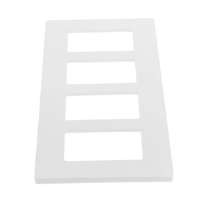 Decorative Outlet Covers Plastic Light Switch Plate Cover Quick Setup Modern Wall Plate for Living Room Bedroom