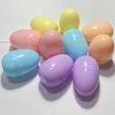 Pastel Color Easter Eggs 48 Piece Colorful Plastic Easter EggsPlastic Eggs Fillable Empty for Gift Baskets or Egg Hunt