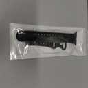 Lerobo Compatible for Apple Watch Band, Men Women,Soft Silicone Breathable Sport Band Compatible for Apple Watch, Size: 44mm/45mm/46mm/49mm/42mm(Series 3) M/L Black