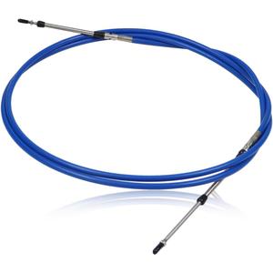 10FT 13FT 20FT 8FT Marine Throttle Shift Control Cable 33C Blue Compatible with Marine Outboard Engine Control Box (1Pcs,10ft/3 Meter)