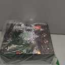 Christmas Tree Topper Lighted with 6 Projection Slides, PliMook Snowflake Christmas Tree Topper LED Rotating 3D Lighted Tree Toppers Glitter Tree Topper Projector for Christmas Tree(Silver)