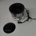 Crockpot® 5 Qt. Round Manual Slow Cooker and Little Dipper, Stainless Steel