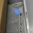 Stainless Steel Litter Box | XL Enclosed Cat Litter Boxes with Lid for Big Cats | High Sided, Anti-Urine Leakage | Non-Stick Bottom & Includes Litter Mat & Metal Scoop