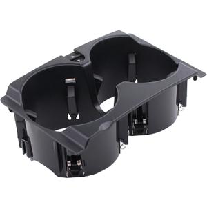 MOTOKU Front Seat Passenger Side Black Center Console Cup Holder for Mercedes-Benz W212 E-Class E350 E550 E300 2009-2015 E500 2010-2015 E250 2011-2015 E400 E200 2013 2015