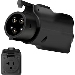 Portable V2L Adapter for Hyundai Ioniq 5 Ioniq 6 Kia EV6 NIRO EV, Vehicle to Load Adapter Discharger EV Accessories, Power Your Devices for Outdoor Camping Tailgating Road Trip