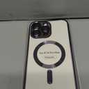 Hython Magnetic Clear for iPhone 14 Pro Case with Camera Lens Protector