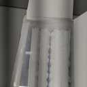 WIBIMEN Mini Ice Cube Trays, 0.55 Tiny Pebble Ice for Iced Coffee & Cocktails, Fast Chill, Easy Twist Release, Stackable with Lid & Storage Bin (4 Pack, White)