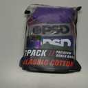 PSD Underwear Mens Boxer Briefs - 6 Pack Cotton Boxer Briefs, Mid Length, Soft & Breathable Boxer Briefs for Men Medium