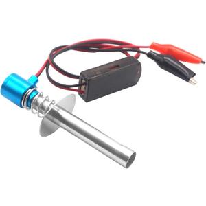 Share Goo RC Glow Plug Starter Igniter Ignitor 6V-24V for 1/8 1/10 RC Nitro Model Car Buggy Truck Boat,Blue