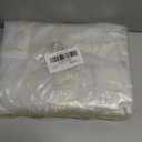 8x10ft Clear Waterproof Tarp with Grommets, Upgraded Edge Heat Fused Tear Resistant Clear Heavy Duty Tarps for Patio Fencing, Rain, Wind, Cold, Chicken Coops, and MoreWindproof Rope+Tie-Downs