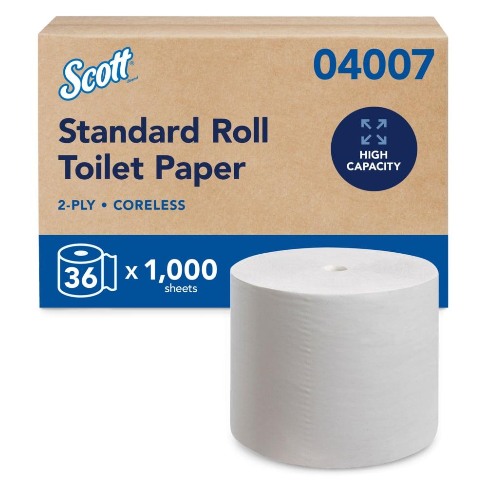 Scott® Essential Coreless Standard Roll Toilet Paper (SRB)