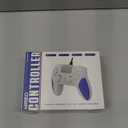 Kamylorus Wired Controller for PS-5/PC, Gaming Controller with Dual Vibration, Programmable/Remap/Turbo/RGB Light, 3.5MM Headphone Jack (White)