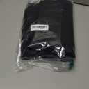 Surmente Black Tablecloth 60 x 102-inch Rectangular Polyester Table Cloth for Weddings, Banquets, or Restaurants