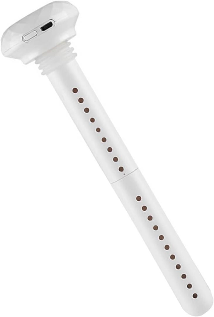 USB Cool Mist Humidifier, Small USB Personal Humidifiers Desktop Humidifier Mute White Mini Portable Humidifiers High Capacity Water Bottle Humidifier for Home Car