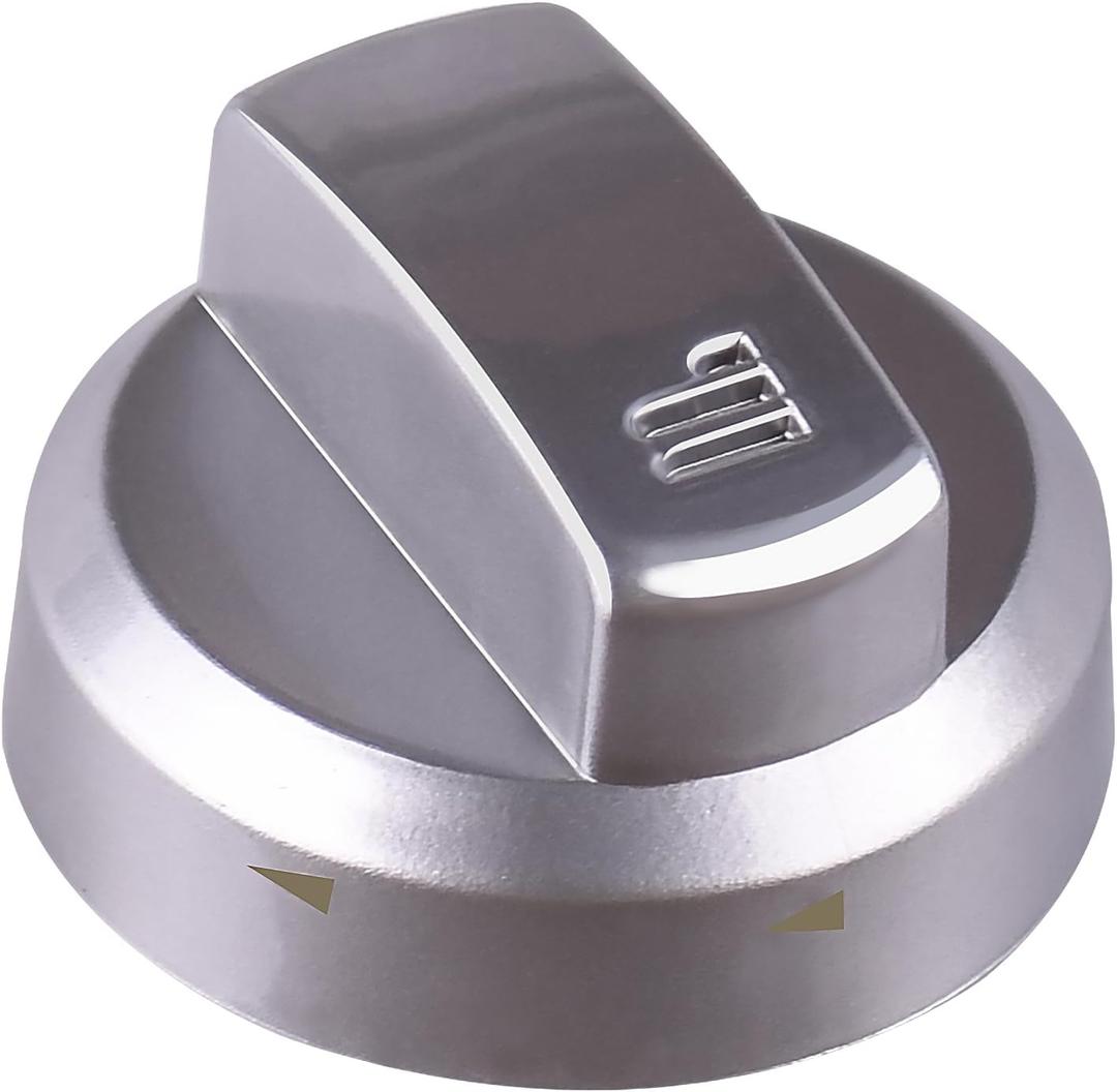 1Pcs Cooktop Igniter Knob/Lite Spark Knob (Color: Silver) Compatible with Furrion Cooktop Range,for RV Camper Mobile Kitchen