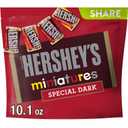 HERSHEY'S SPECIAL DARK Miniatures Assorted Dark Chocolate Candy Share Pack, 10.1 Oz, Best By: 02/2026