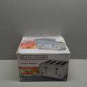 BLACK+DECKER 4-Slice Toaster, Stainless Steel, TR4900SSD