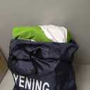 YENING Twin Size Air Mattress with Built in Pump Raised Single Inflatable Bed Blow up Mattressith Camping Airbed 18 Inch Tall (Green)