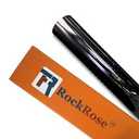 RockRose 50% Air Nano Ceramic Car Window Tint 20 in x 5FT 2PLY Charcoal Privacy Film Heat, UV 99%, and IRR 93% to 95% for Auto or Home Adhesive Film Easy Shrink, Plotter Friendly