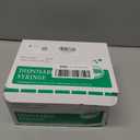 Pack of 100 Syringes U-100 31G 5/16" (8mm) 1ml/cc, Disposable Syringe, Lab Supplies, Individual Packed