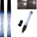2 x All Cars Magic Pen for Car Scratches Set, Magic Car Scratch Removal Pen 2 Packs - Quick Fix for Scratches and Paint, Fits All Car Universal Colors, Stability, Lightweight and Portable, Travel-Friendly2 Packs